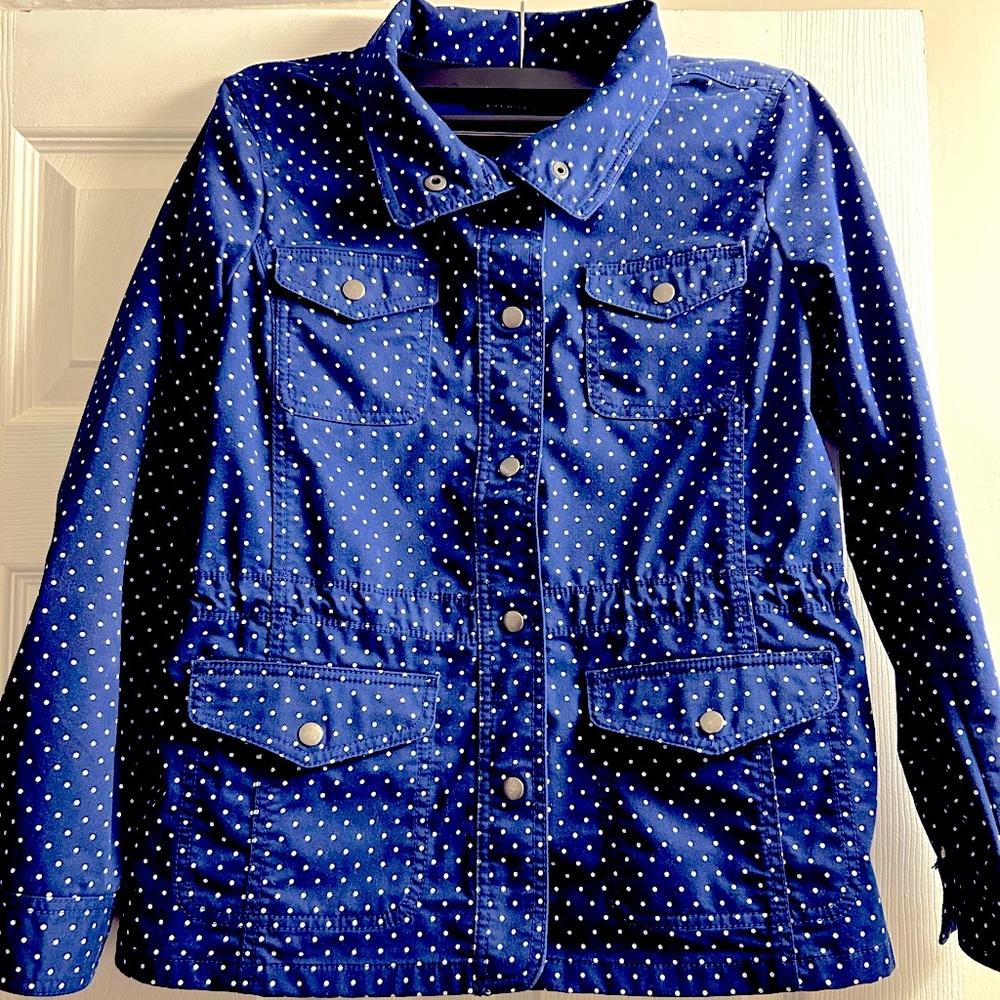 Talbots Women’s  Nautical Polka Jacket